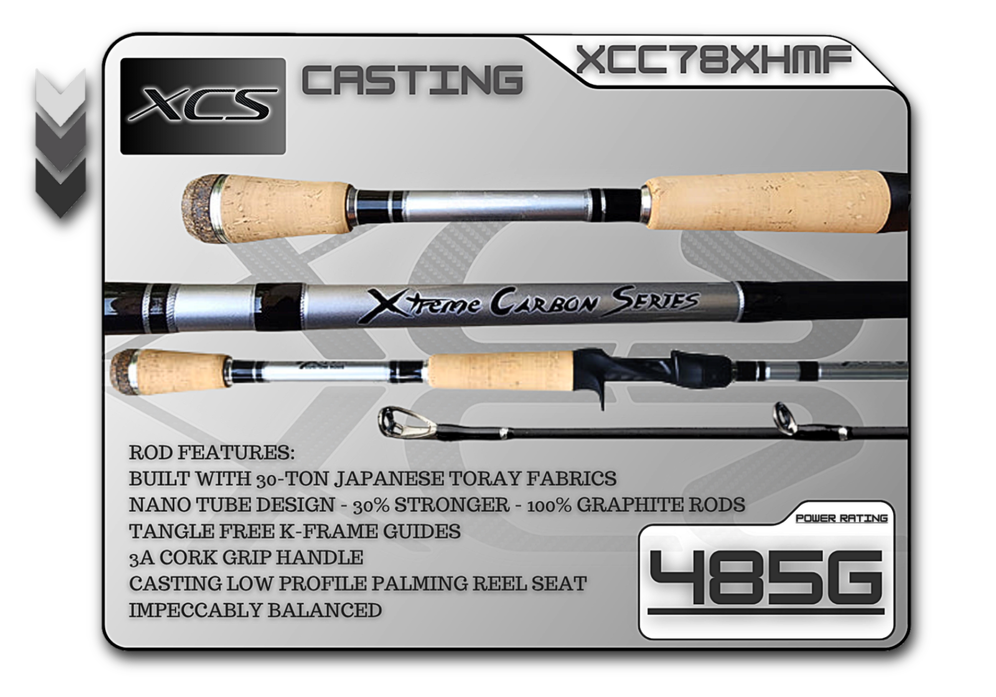 XCC78XHMF (485G) 7'8" Xtra Heavy Mod Fast