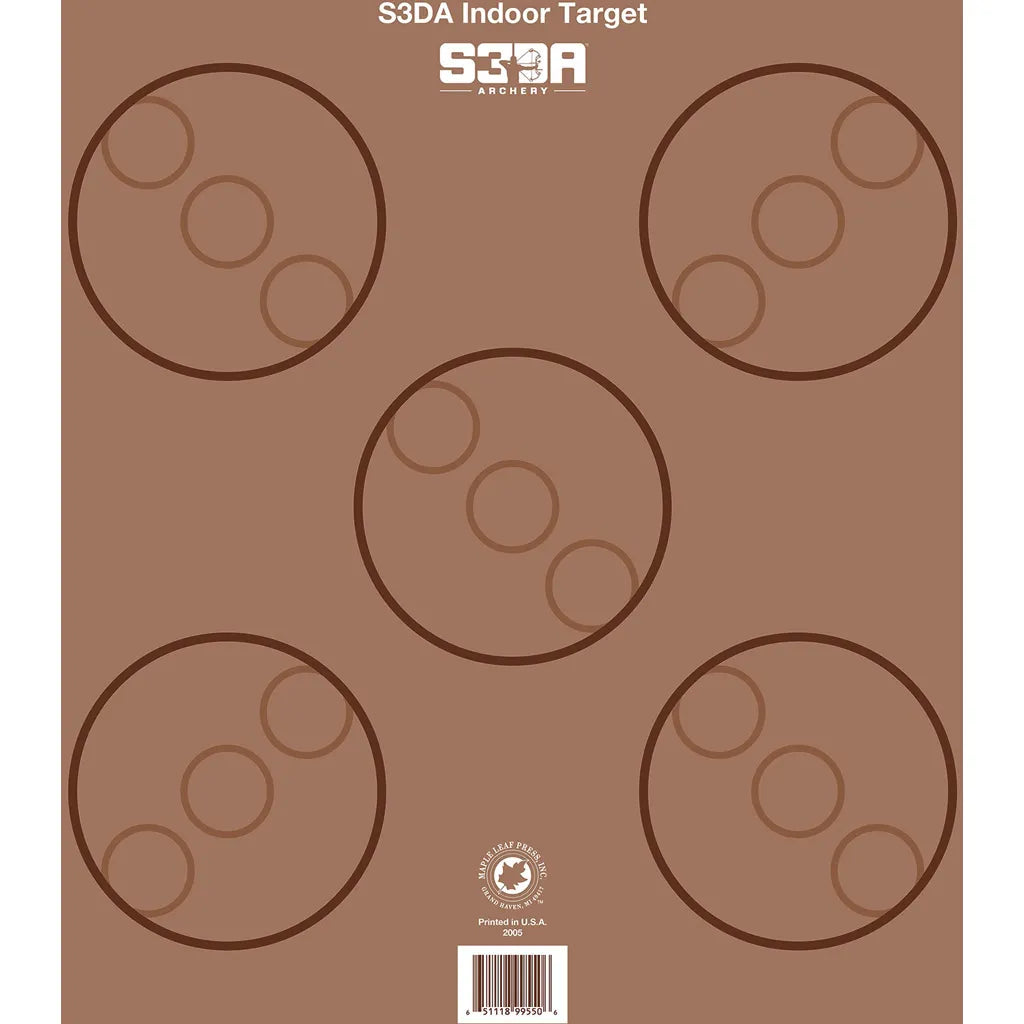 Maple Leaf S3DA 3D Target Face