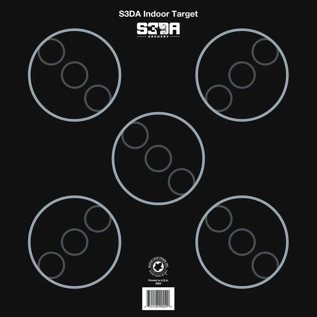 Maple Leaf S3DA 3D Target Face