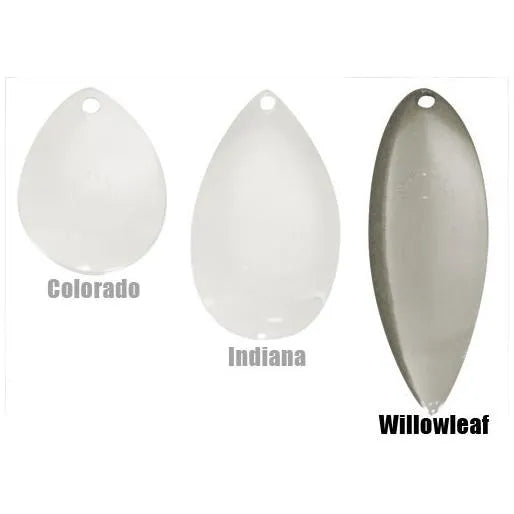 Hildebrandt Genuine Premium Blades: Willow Style (Nickel)