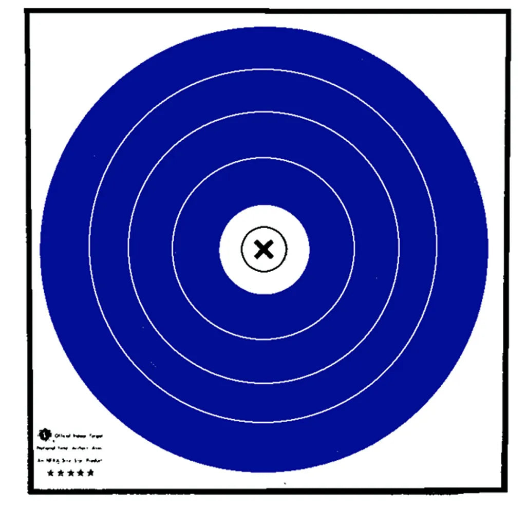 Maple Leaf Target Face - NFAA Indoor (40cm)