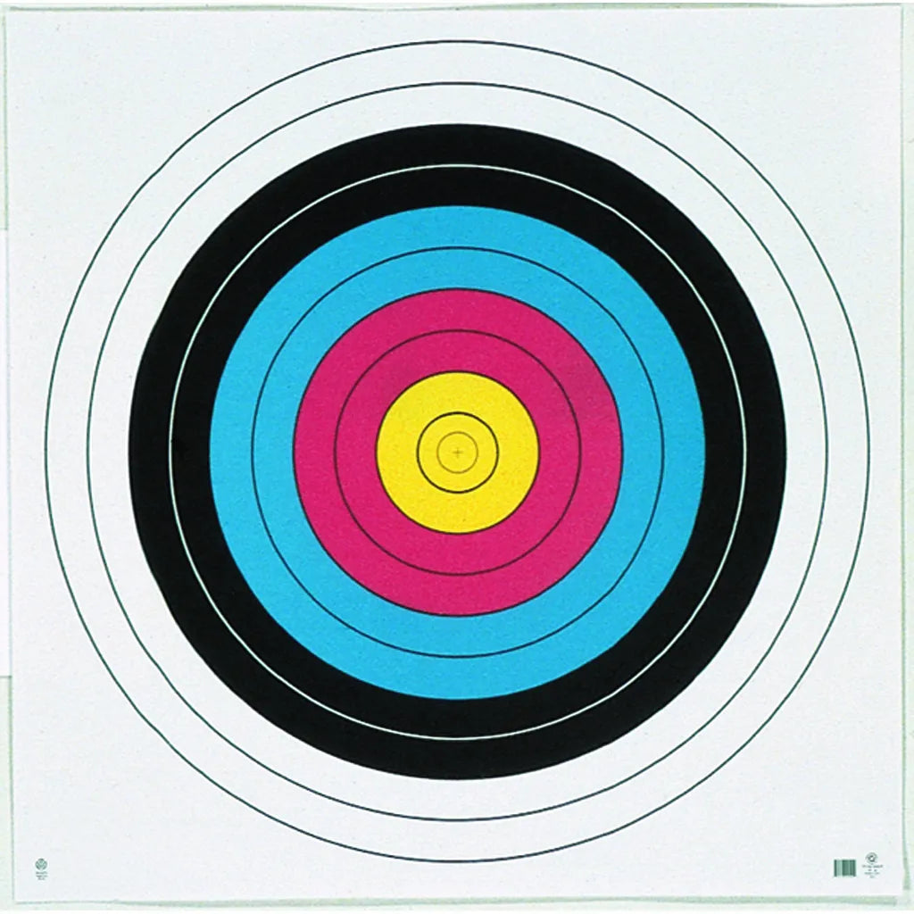 Maple Leaf Target Face - FITA 10 Ring (60cm)