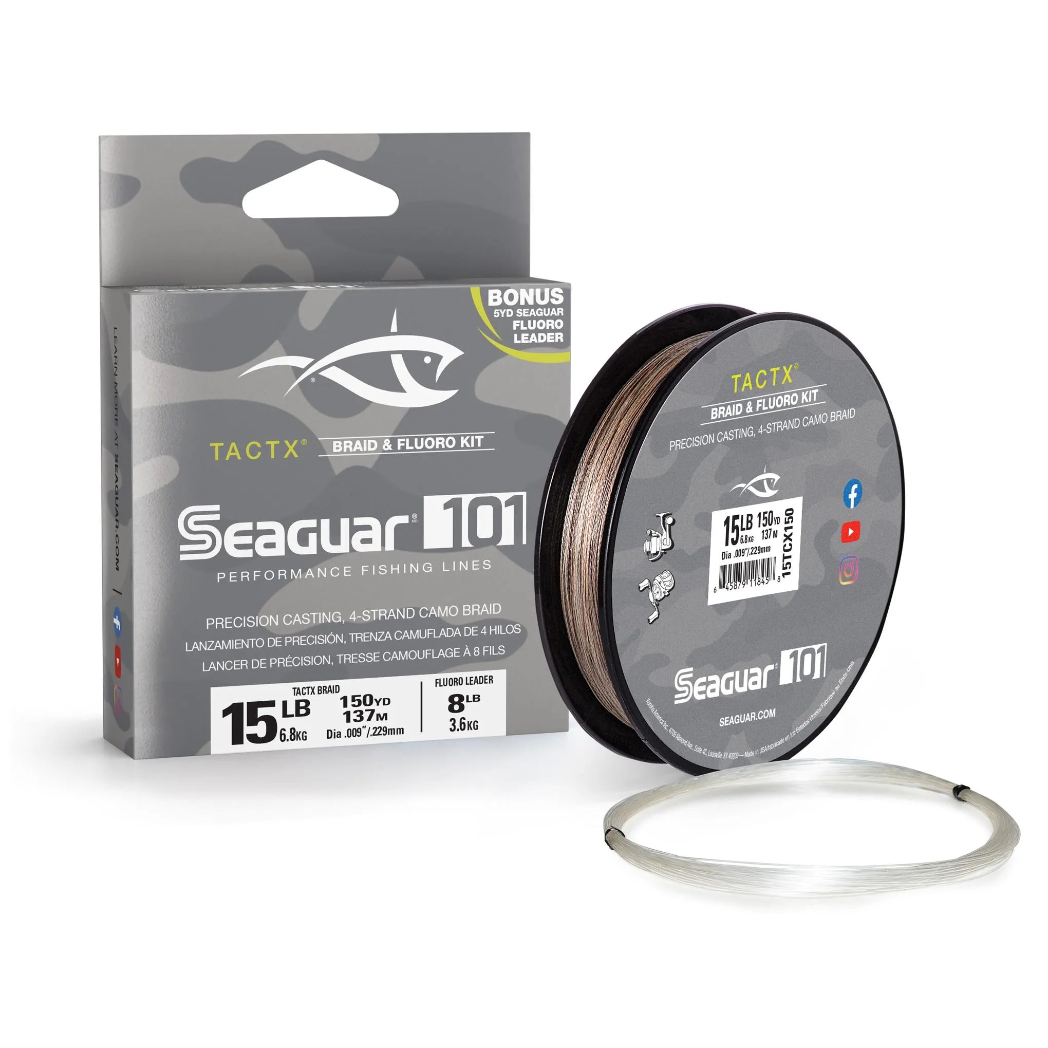 Seaguar TactX Braid & Fluoro Kit