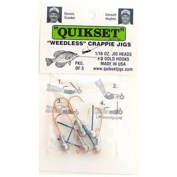 Quikset Weedless Crappie Jig