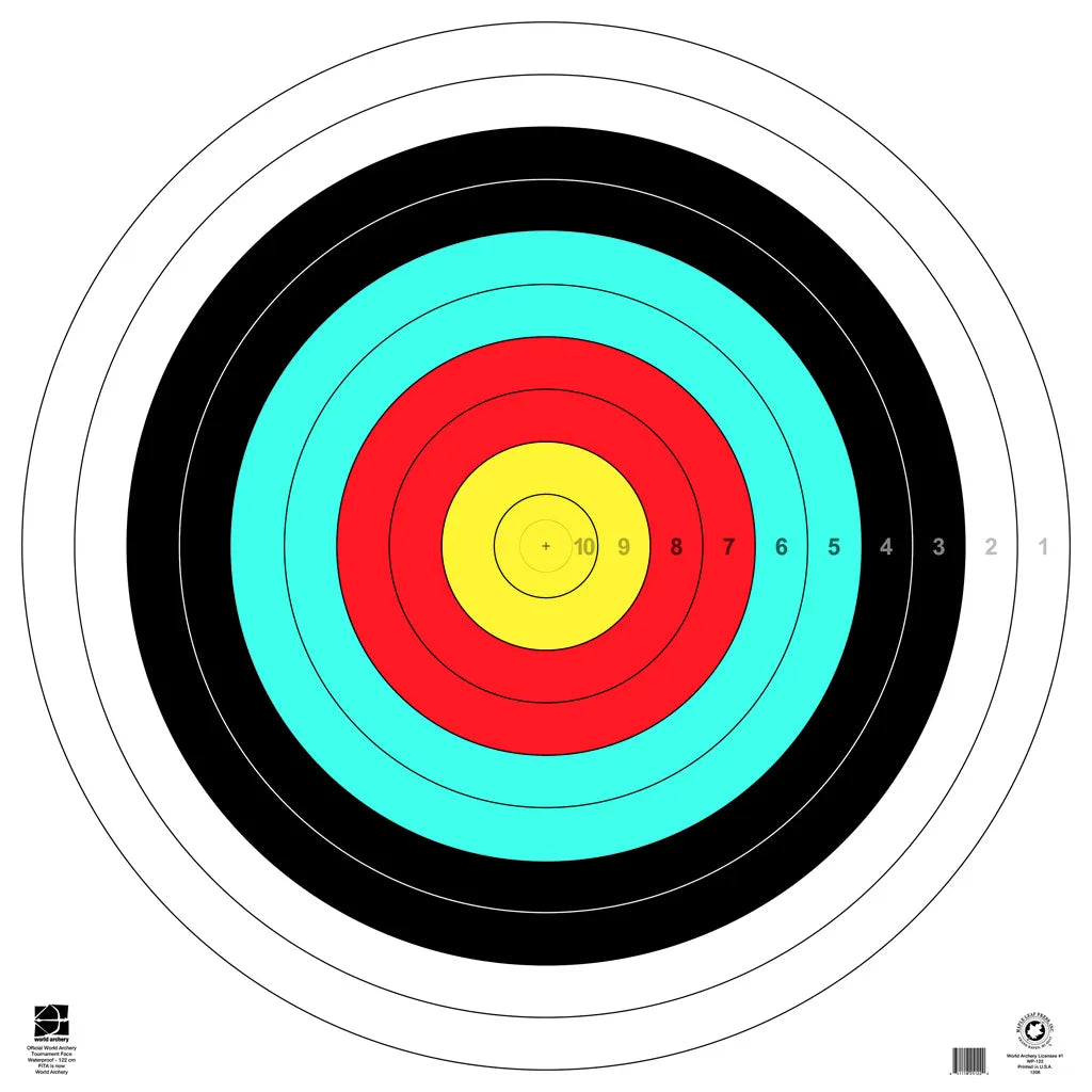 Maple Leaf Target Face - Waterproof (122cm)