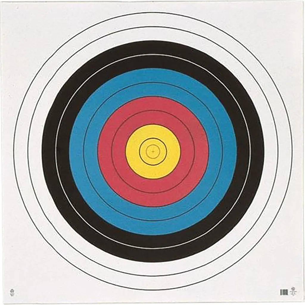 Maple Leaf Target Face - FITA 10 Ring (80cm)
