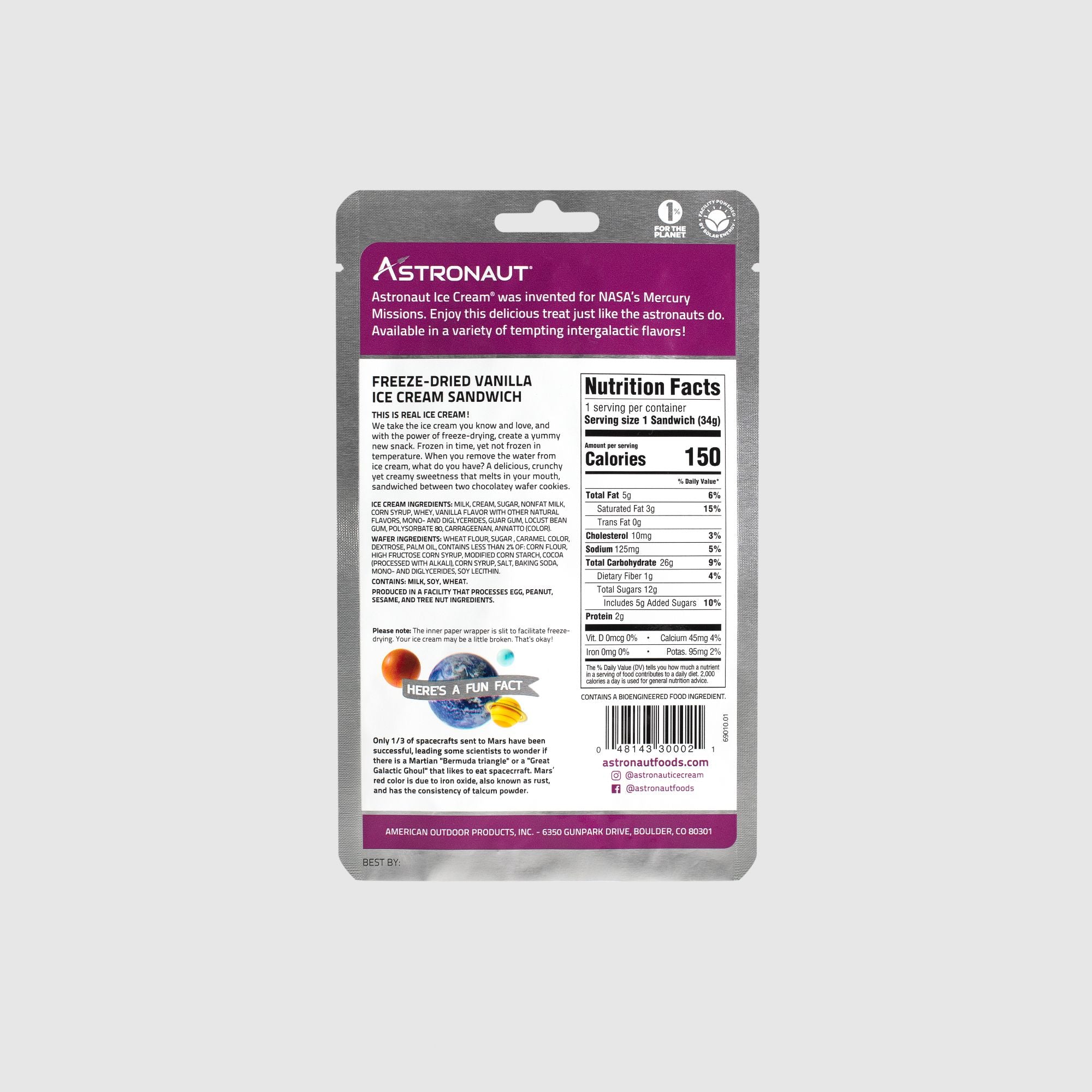 Vanilla Ice Cream Sandwich