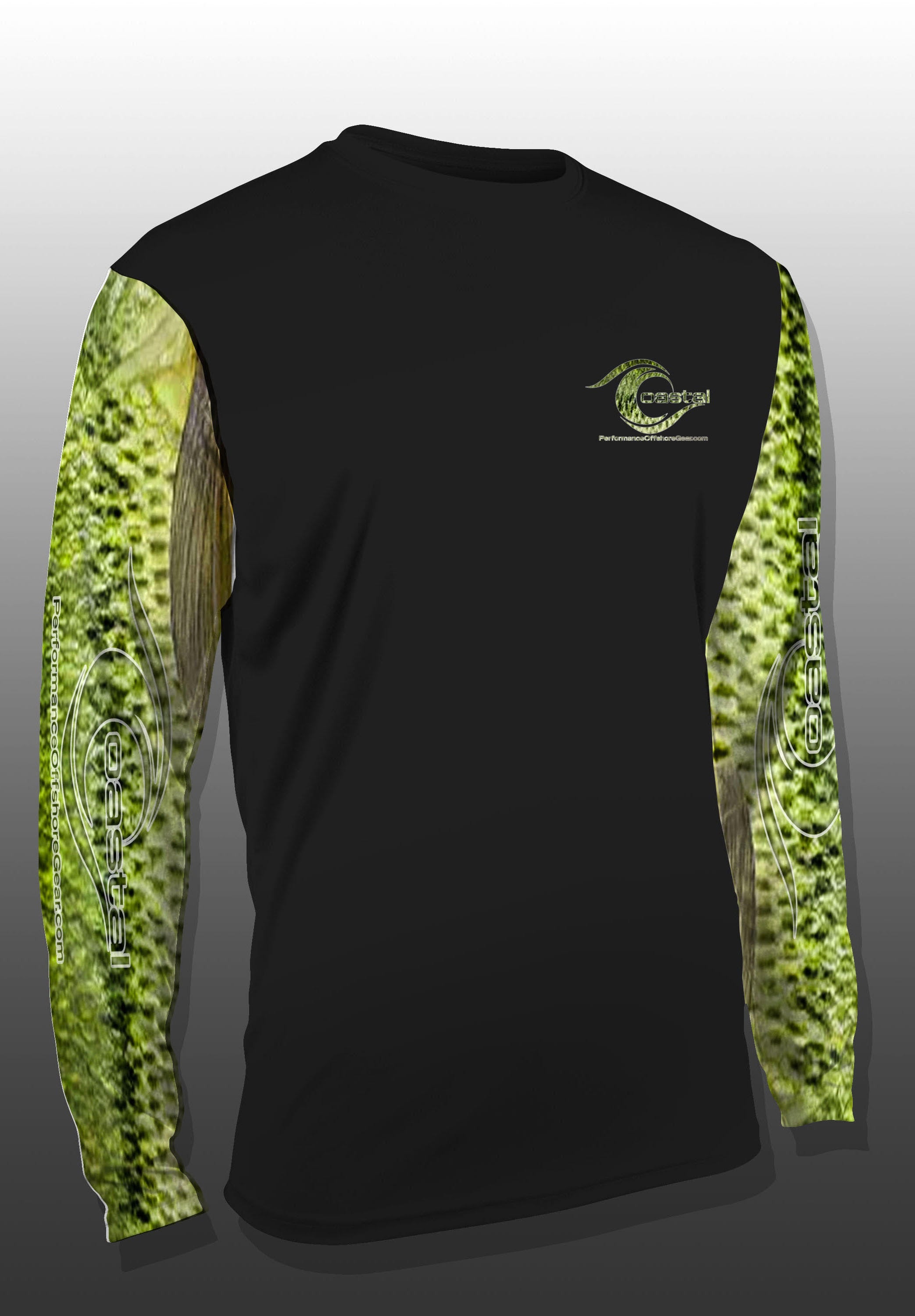 Coastal Largemouth Bass Performance Long Sleeve T-shirt