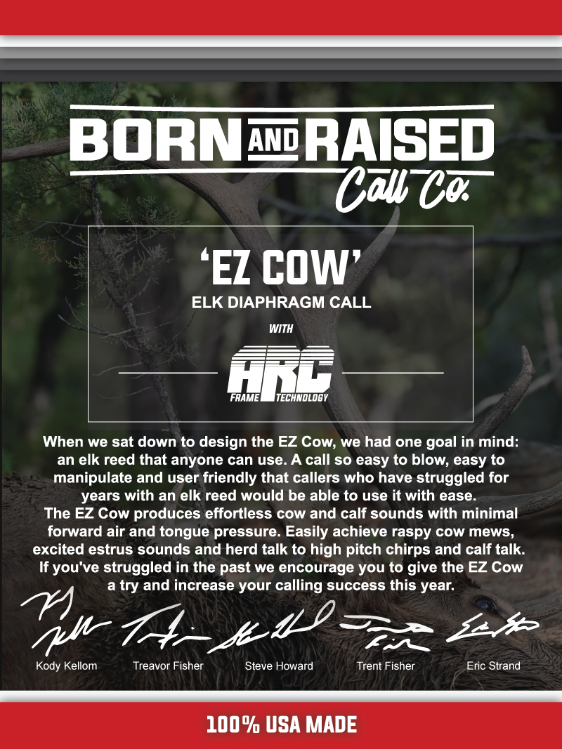 EZ Cow - Elk Diaphragm Call