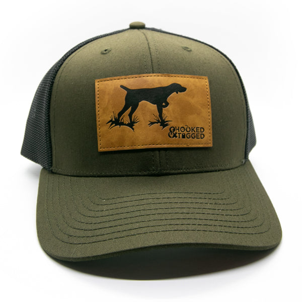 Pointer Dog Patch Hat