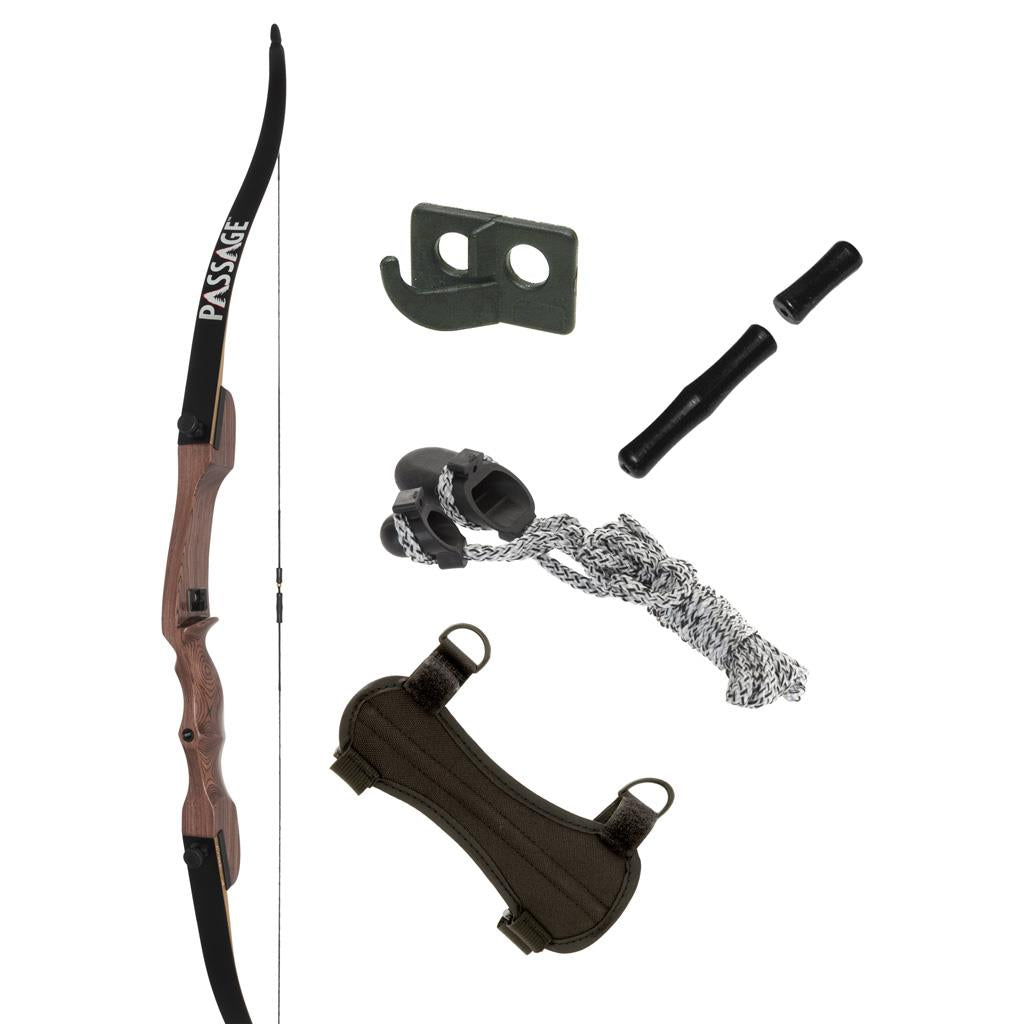 October Mountain Passage Recurve Bow Package w/o Arrows or Quiver