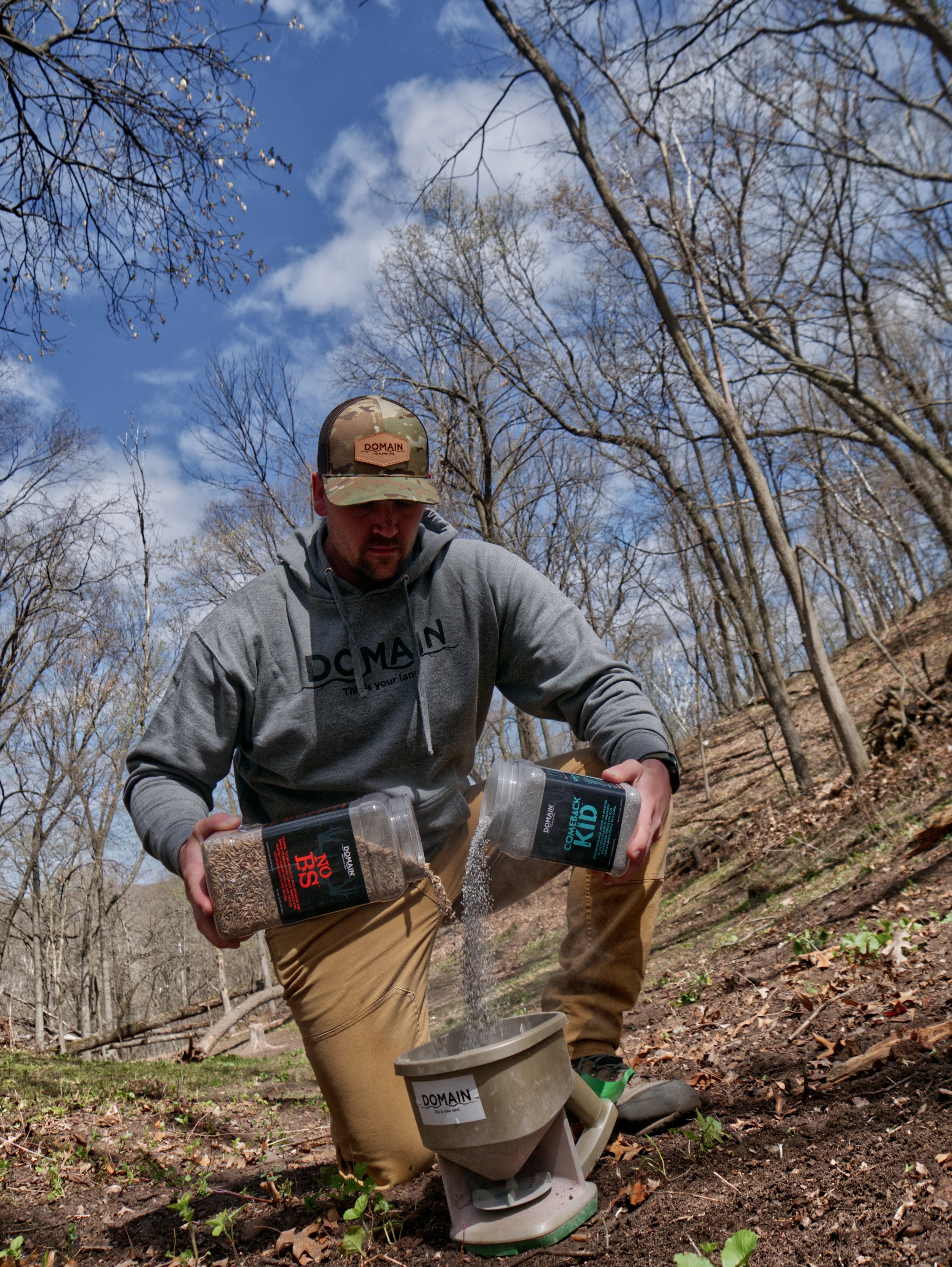 Domain Grey Sweatshirt