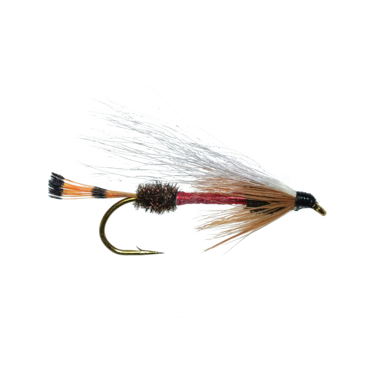 Royal Coachman Bucktail Classic Streamer Flies - Set of 12 - Hook Size 4