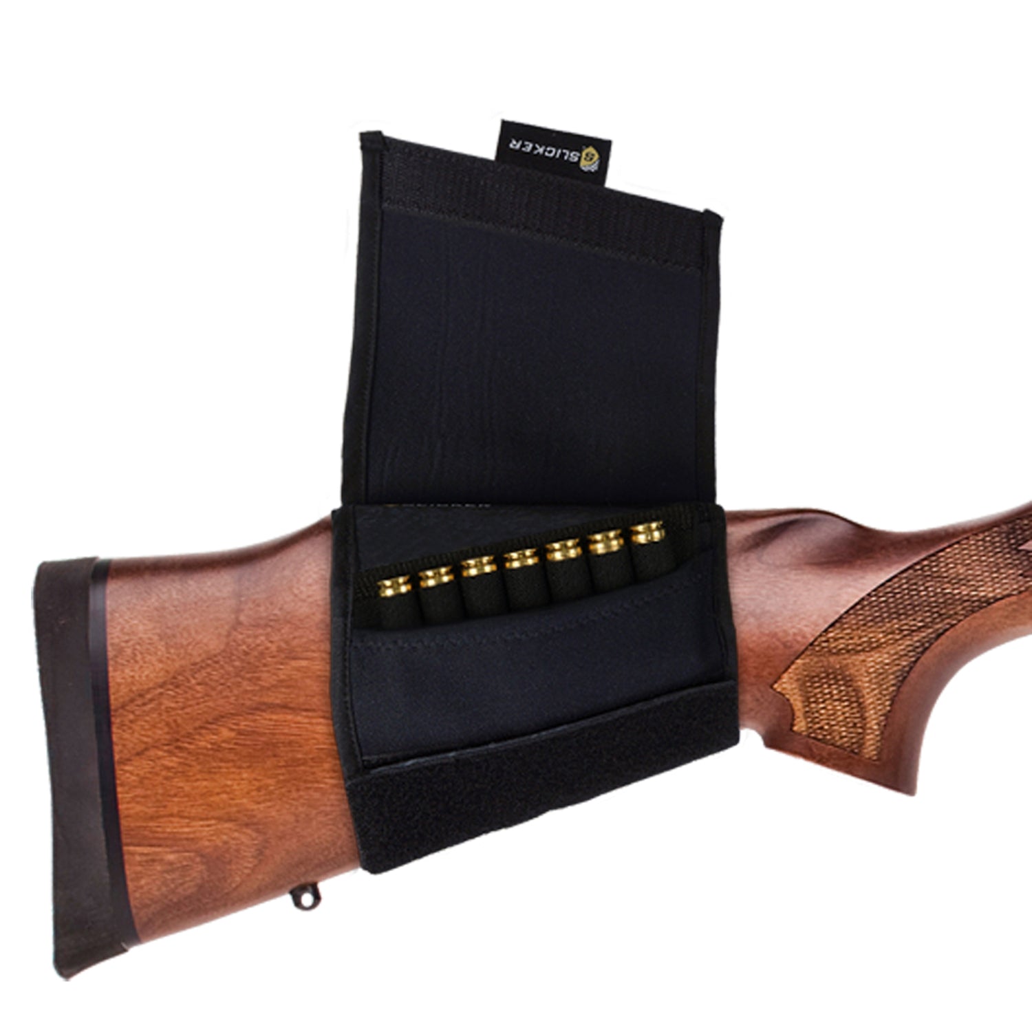 Ammo Slicker: Durable Gun Stock Ammo Pouch for Hunters