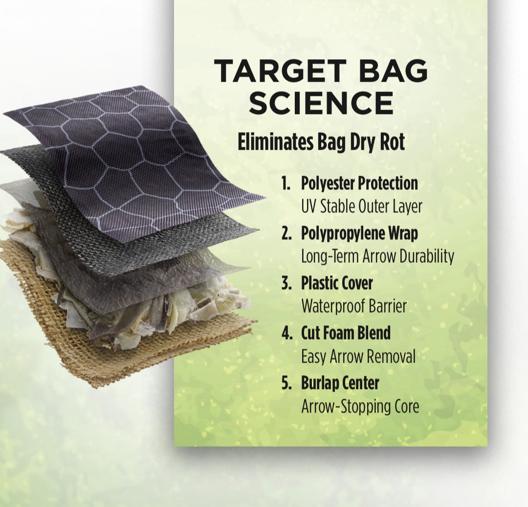 Rinehart X-Bow Bag Target - Dual Layer