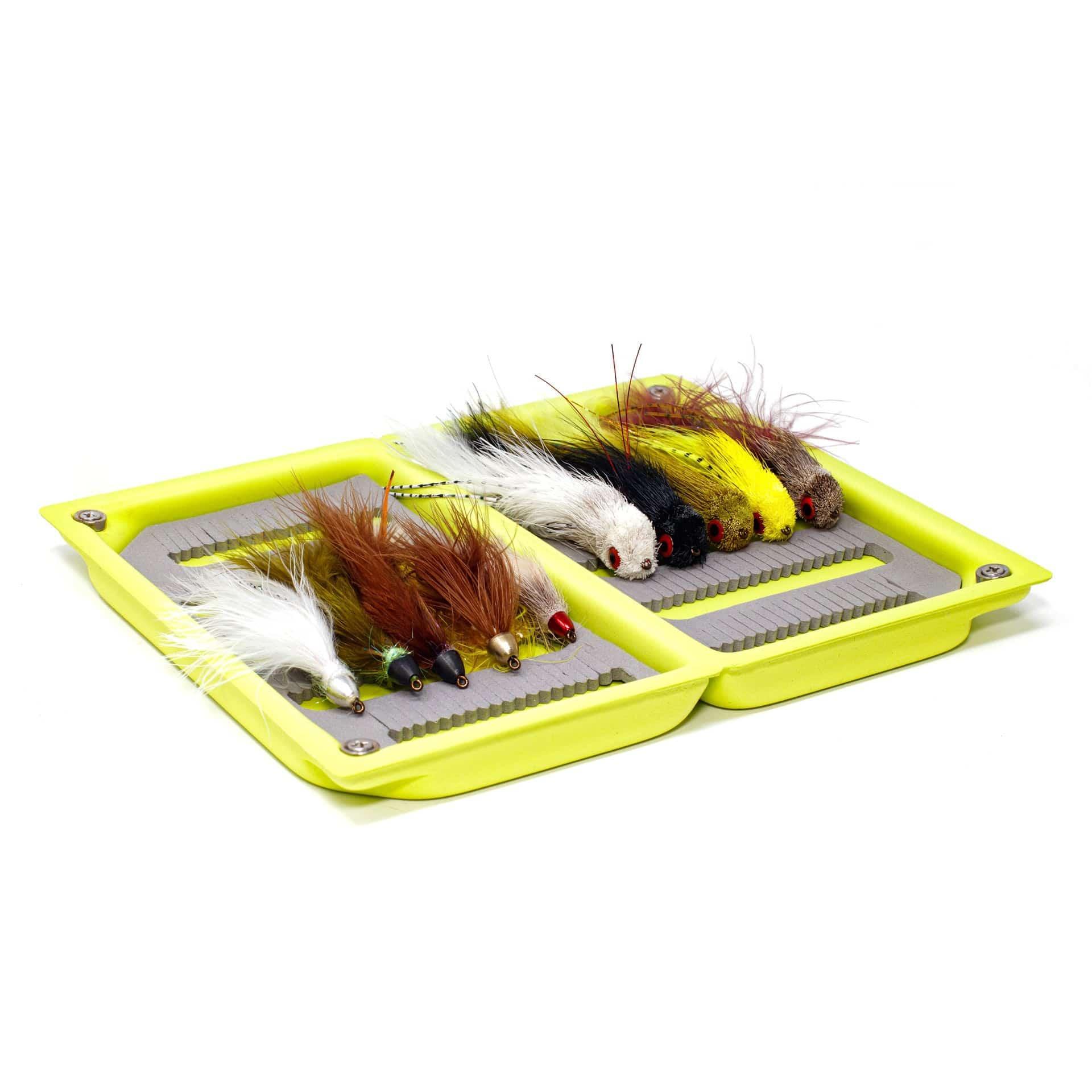 JHFLYCO Loaded Foam Fly Box - Assorted Large Streamer