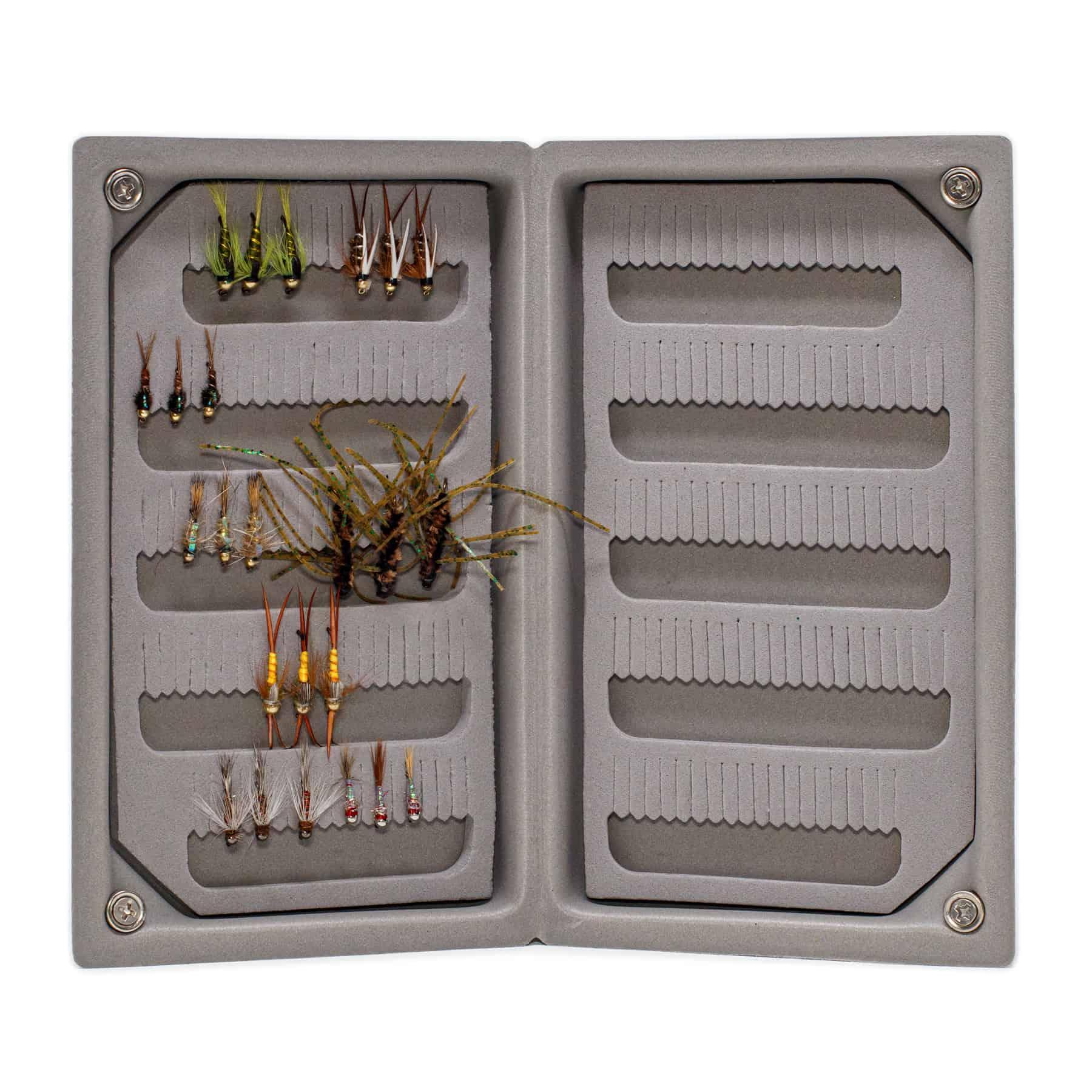 JHFLYCO Loaded Foam Fly Box - Standard Nymph