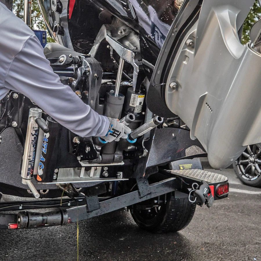 TH Marine Supplies Motor Stik OutBoard Motor Support Stick Pair