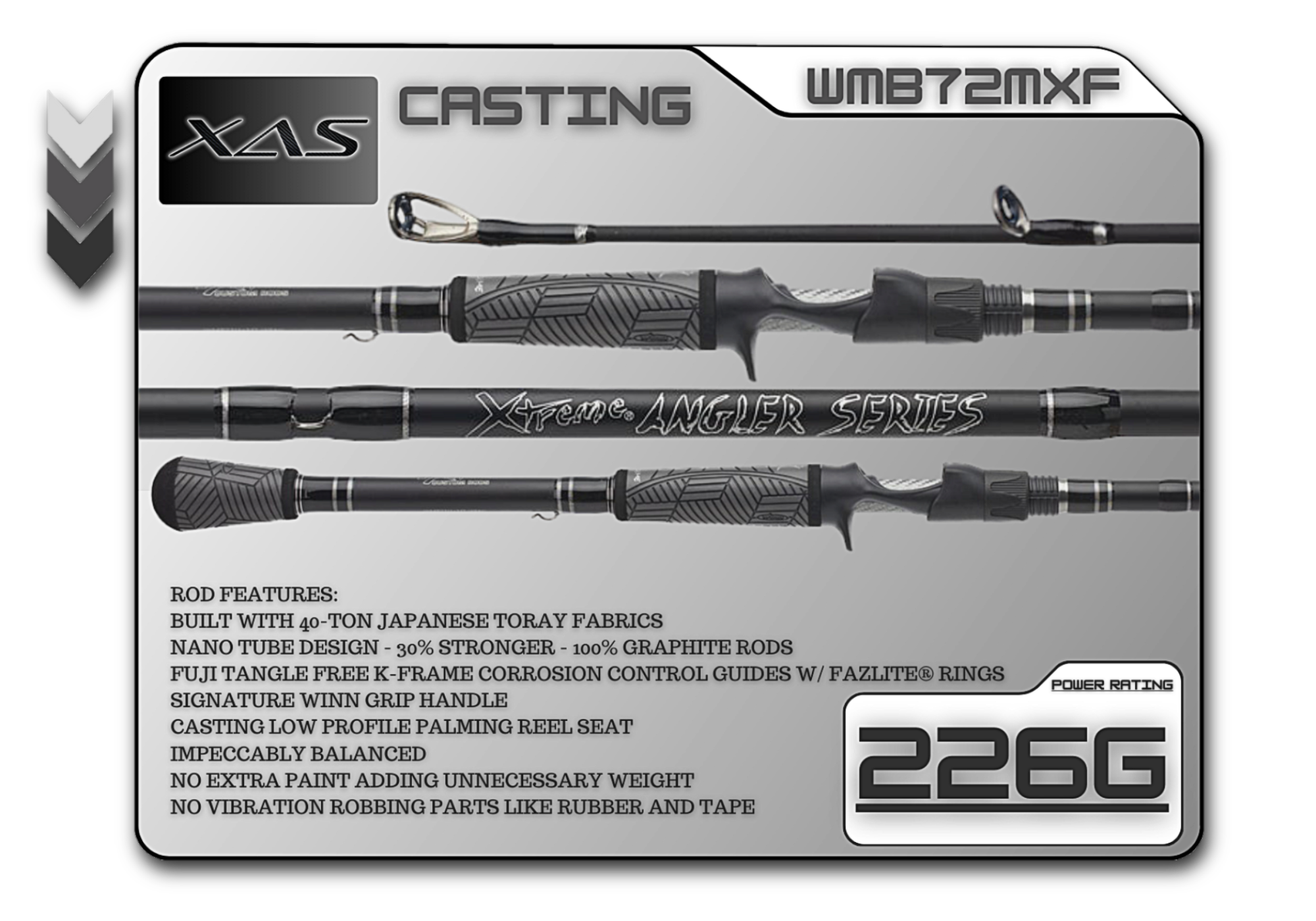 WMB72MXF 7'2" Medium Xtra Fast